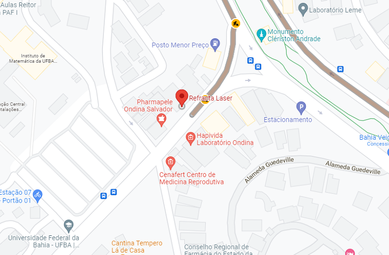 Mapa ondina hospital