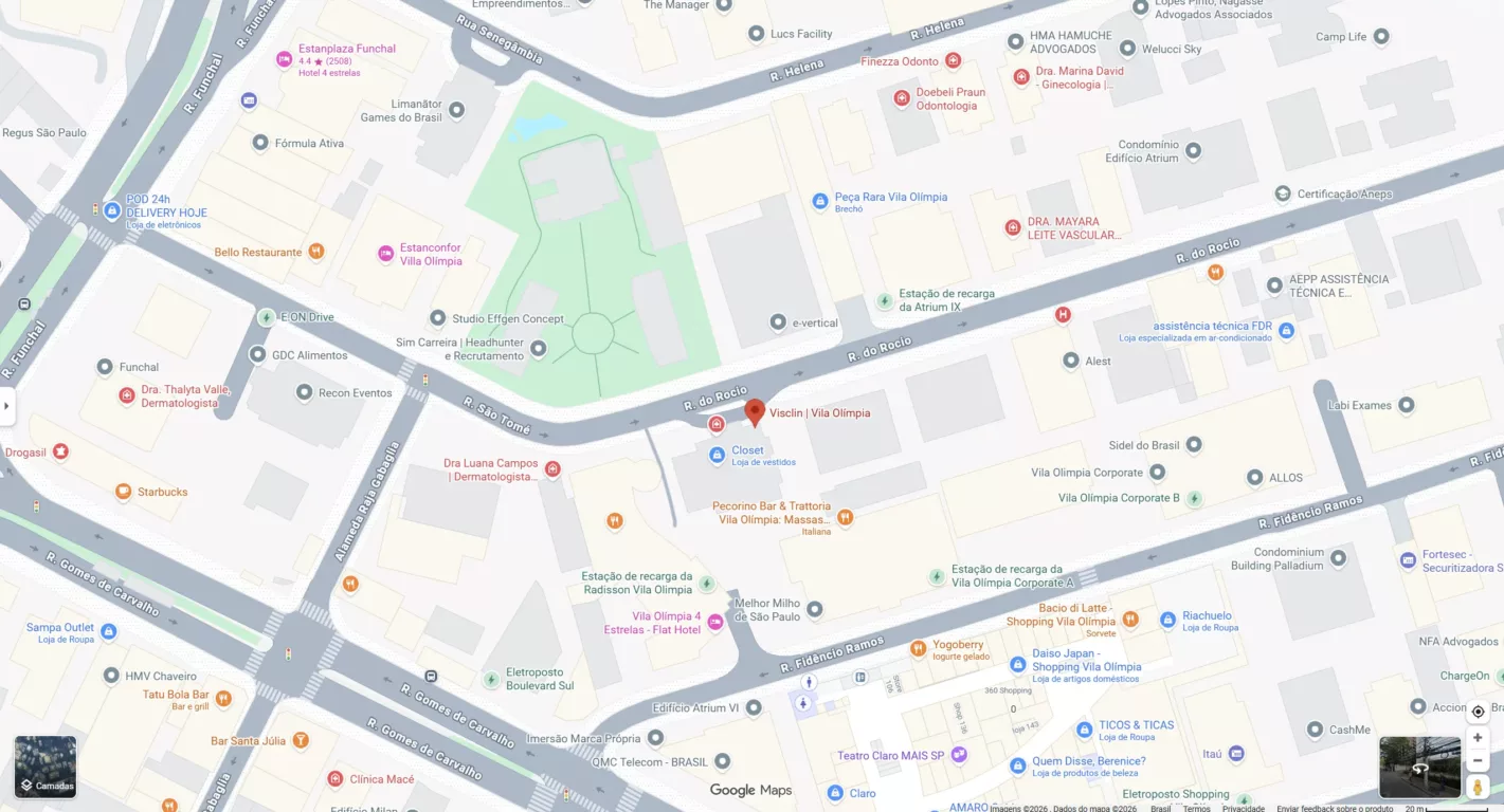 Maps visclin vila olimpia